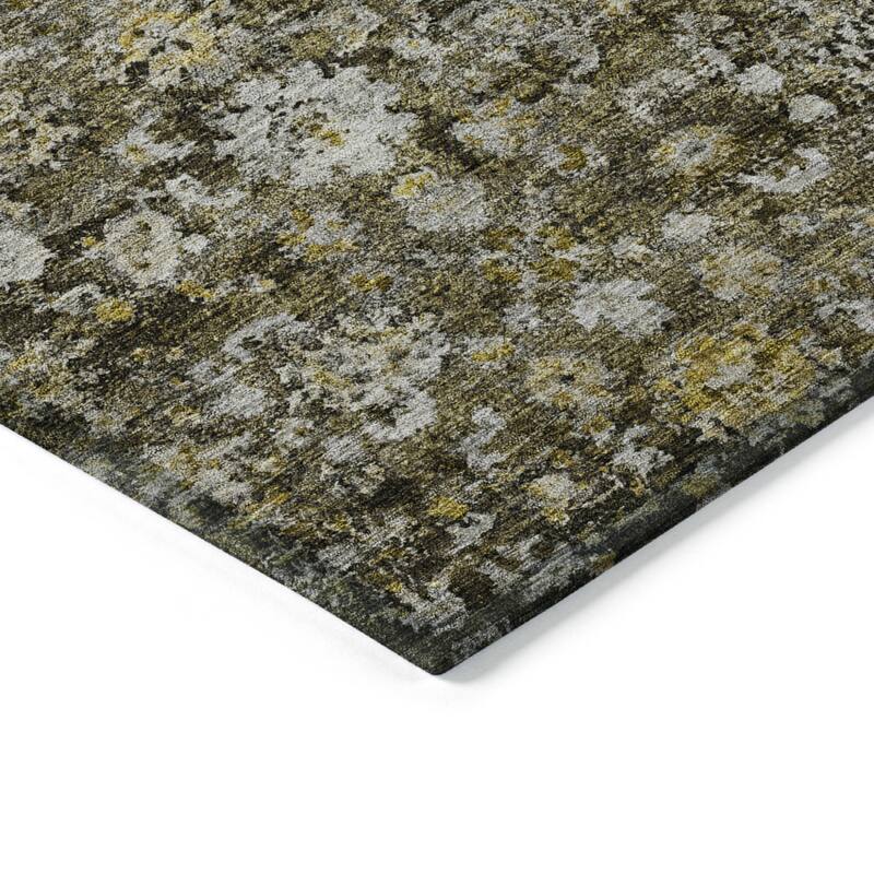 HomeRoots Oriental Traditional Rectangle Outdoor Rug