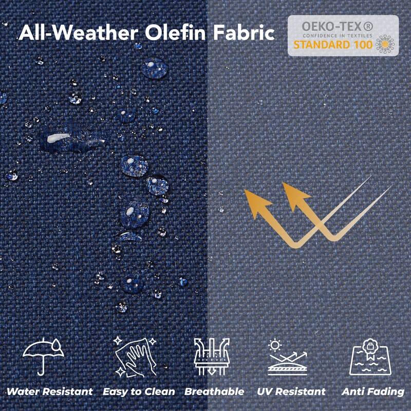 Murphy Outdoor Wicker Patio Furniture Swivel Glider Chair