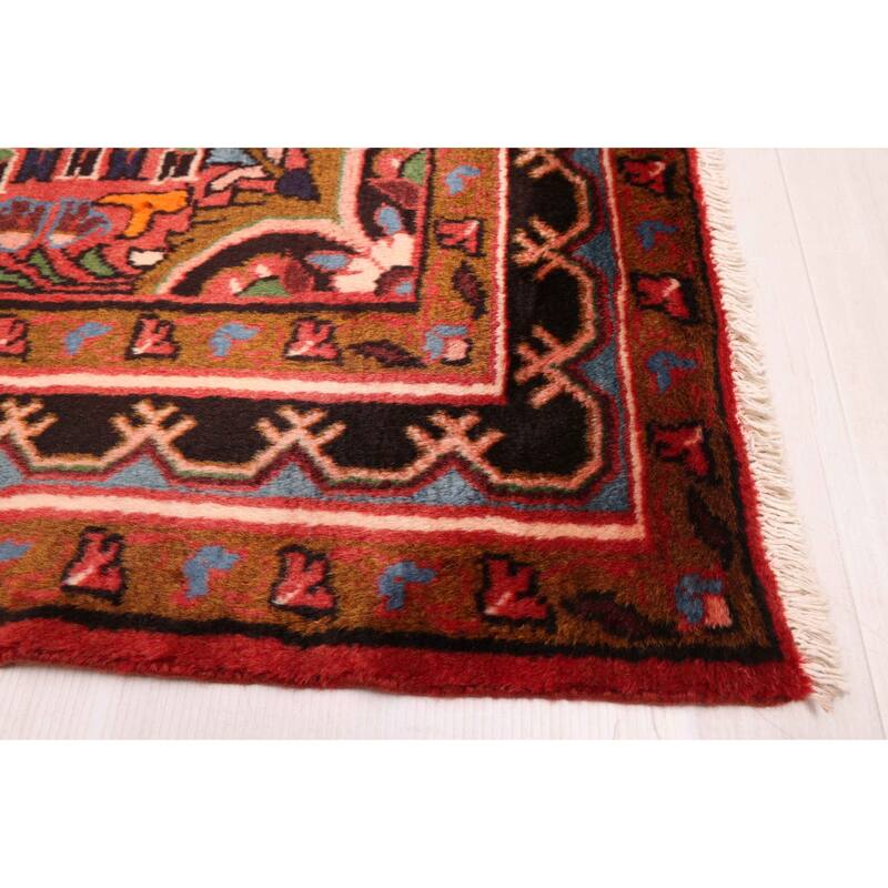 ECARPETGALLERY Hand-knotted Anadol Red Wool Rug - 5'0 x 6'9