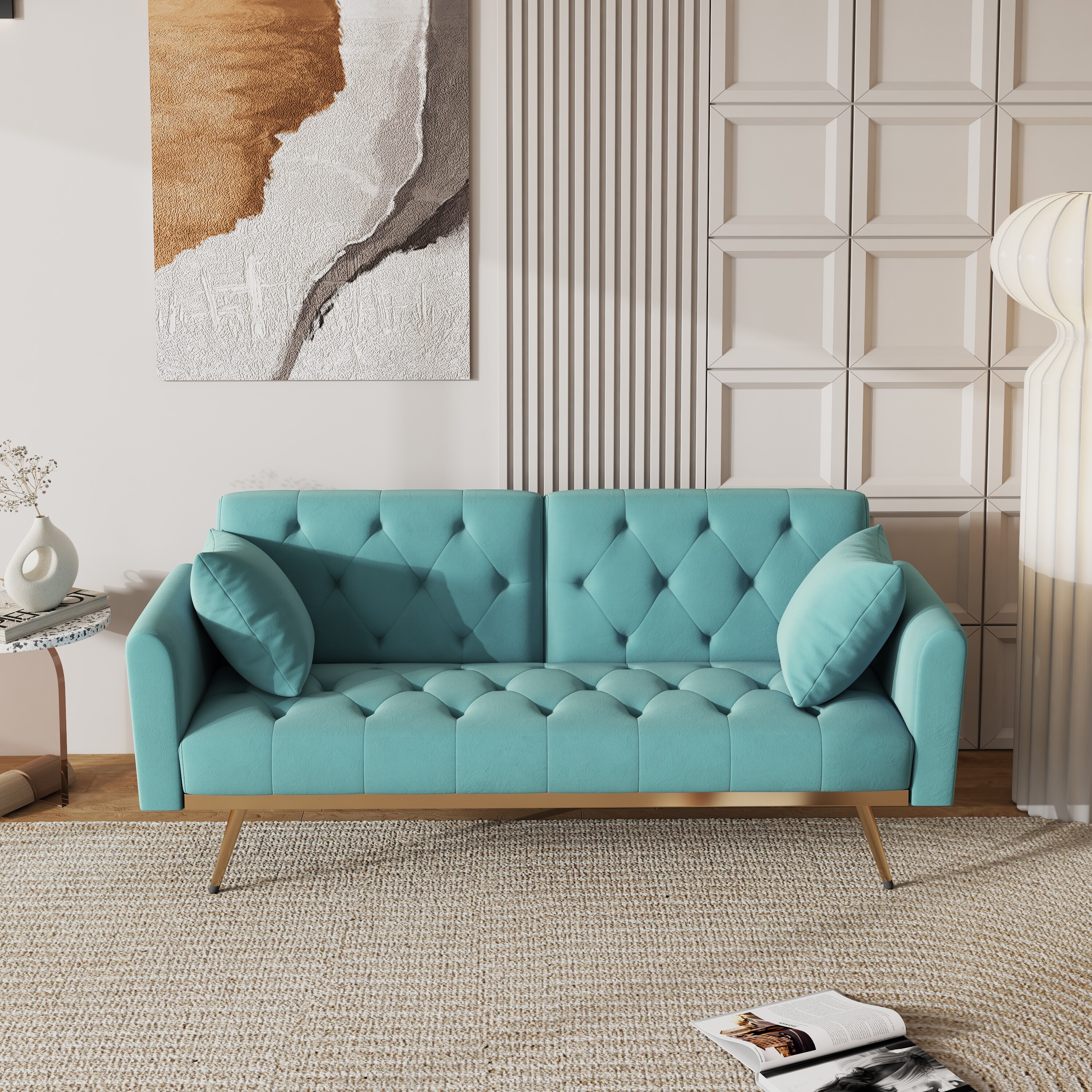 Baby top blue loveseat
