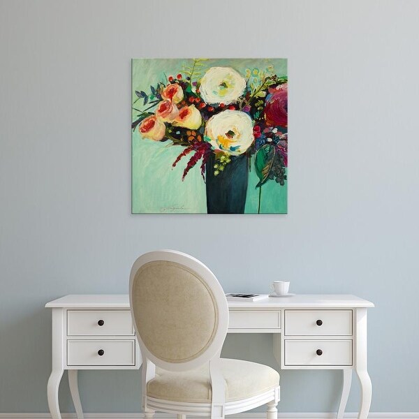 Easy Art Prints Jacqueline Brewer's 'Ode to Summer 9' Premium Canvas Art