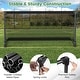 preview thumbnail 12 of 24, Costway 4ft x 2ft/5ft x 2.5ft Portable POP Up Toddler Soccer Net with
