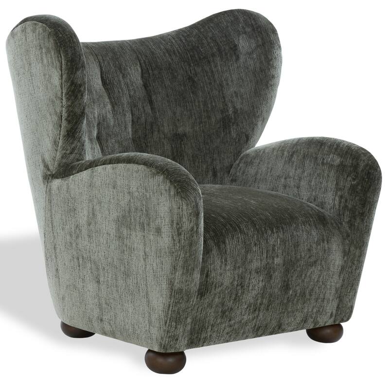 SAFAVIEH Couture Galloway Wingback Accent Chair - 31"W x 31"D x 34"H