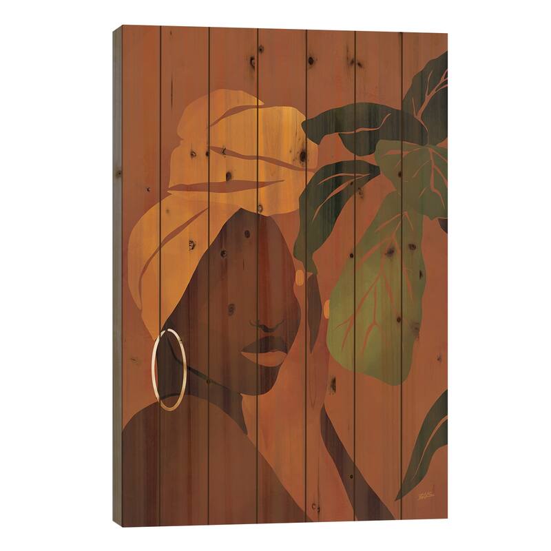 August Print On Wood by Bria Nicole - Multi-Color - 40x26x1.5