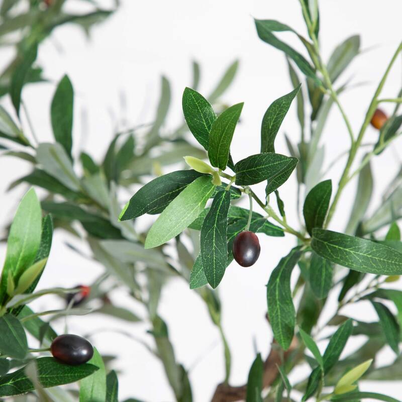 Olive Artificial Tree with Planter - 6' - Unlit