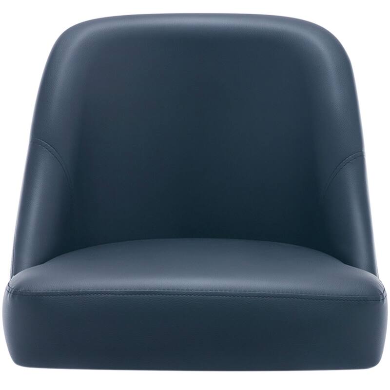 26" Counter Height Swivel Bar Stool, Upholstered Counter Stools - 39.37" (H) x 22.44" (D) x 21.65" (W)