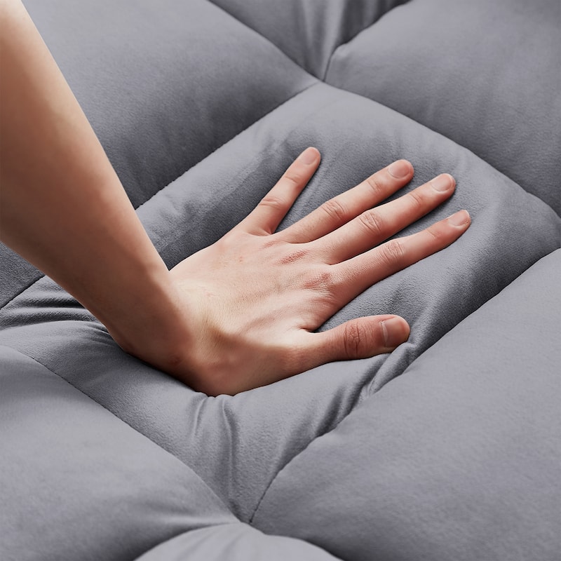 Velvet Sleeper Sofa Bed