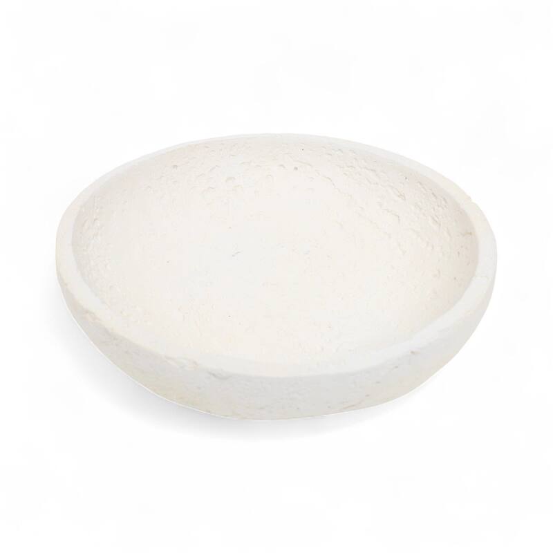 Avice Beige Stone Style MGO Decorative Bowl - Large