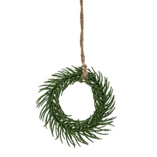 Delivery of christmas wreath and hanger