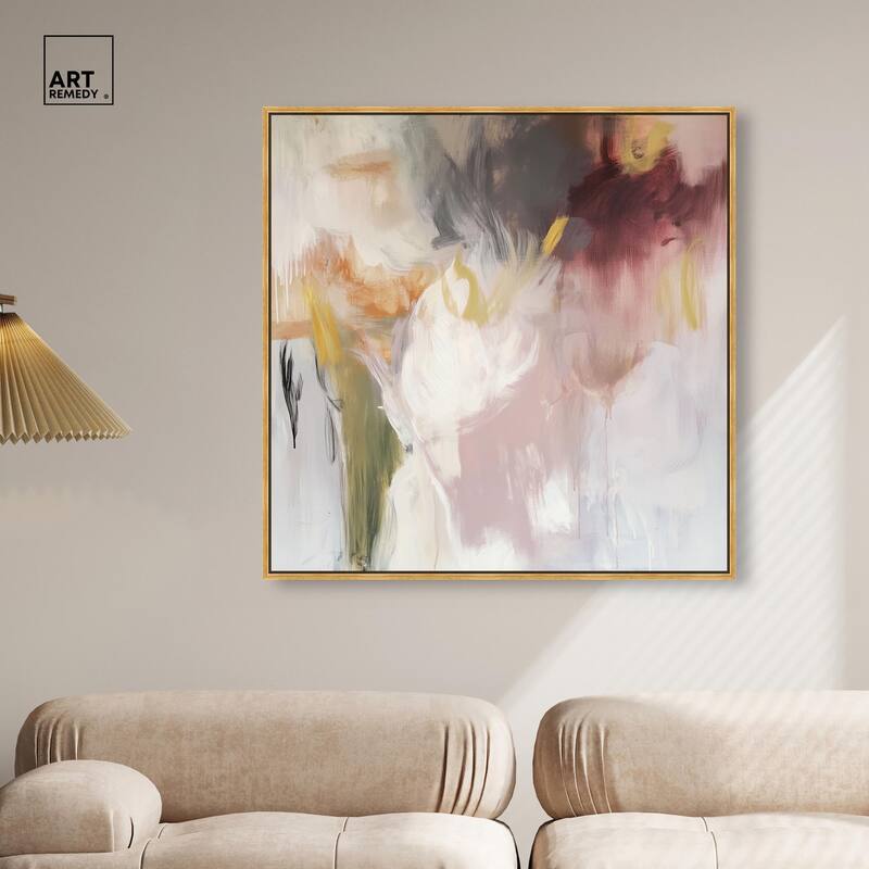 Painterly Energy Canvas by Art Remedy