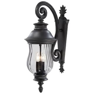 The Great Outdoors 3 Light 27.5" Height Outdoor Wall Sconce from the