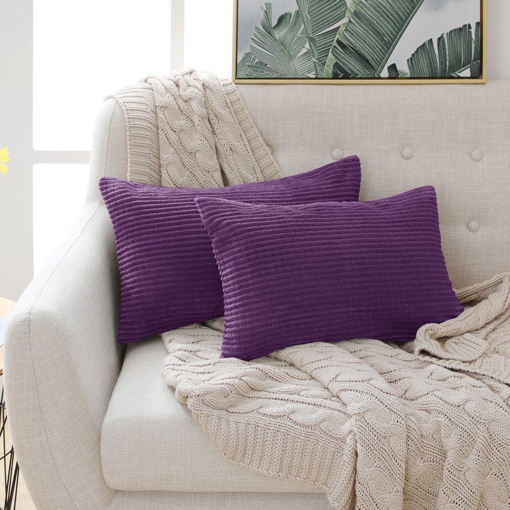 Purple throw pillows bed bath and beyond deals