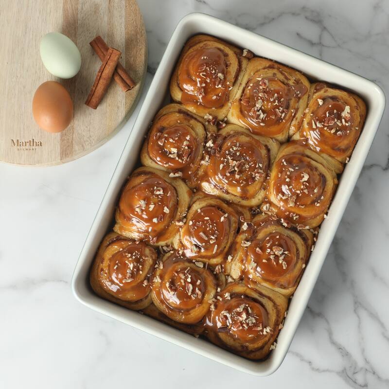 Martha Stewart Gallen 10 Piece Baking Pans Ceramic PFA Free Non Toxic Non Stick Bakeware Set