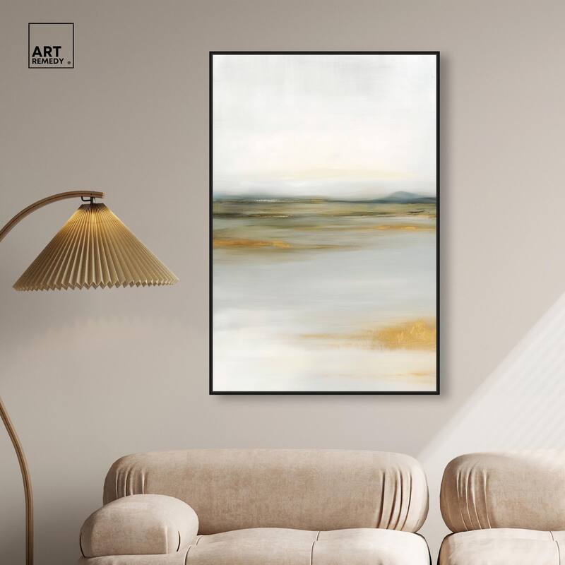 Misty Expanse I Canvas by Art Remedy