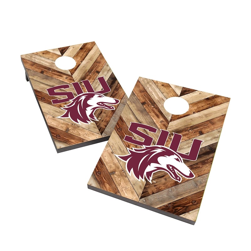 Southern Illinois Carbondale Salukis 2x4 Cornhole Bag Toss Game