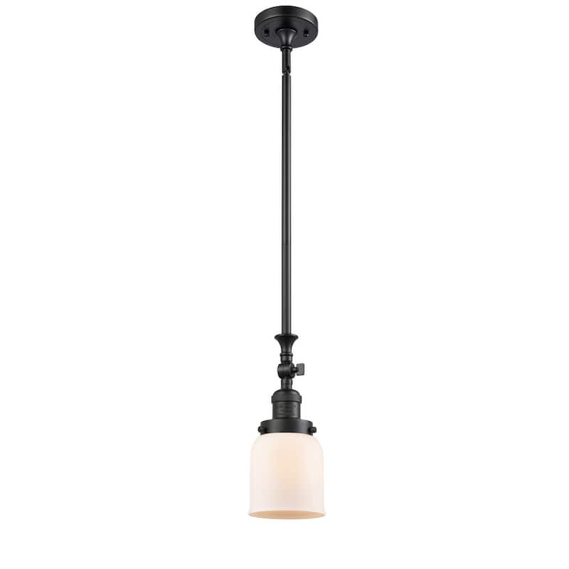 Innovations Lighting Small Bell 5" Wide Adjustable Mini Pendant
