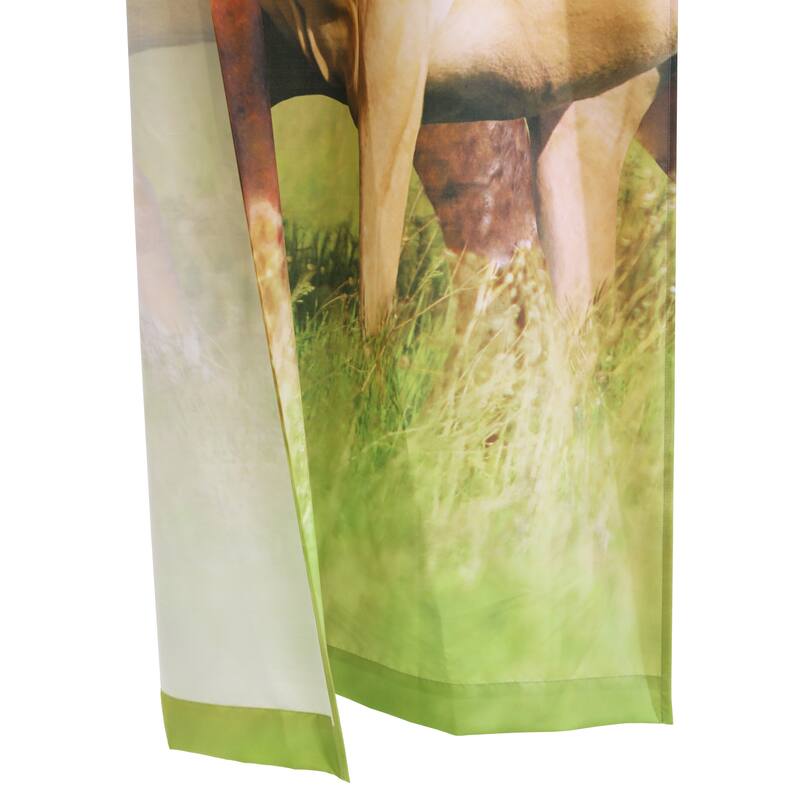 Habitat Photo Real Digital Panoramic Print Curtain Panel Pair