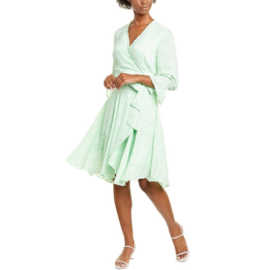 tahari asl midi dress