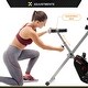 preview thumbnail 4 of 3, Circuit Fitness Folding Upright Exercise Bike with Adjustable Resistance - N/A