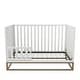 preview thumbnail 18 of 33, Little Seeds Haven 3 in 1 Convertible Wood Crib with Metal Base