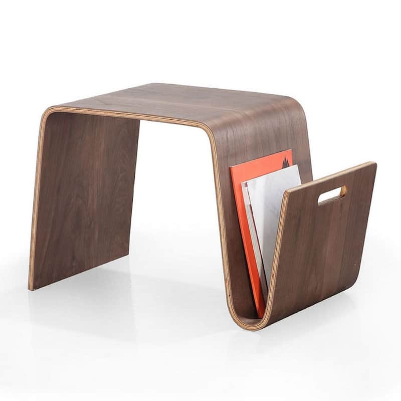 Manhattan Comfort Brookside 25.6 in. Rectangle End Table