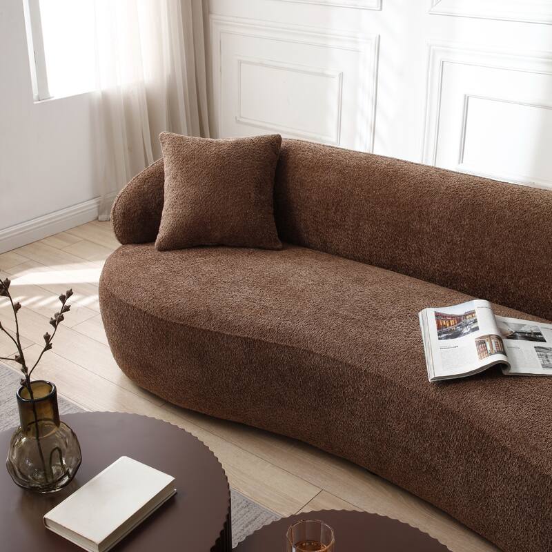 3-Seater Modern Contemporary Upholstered Fabric Sofa for Living Room