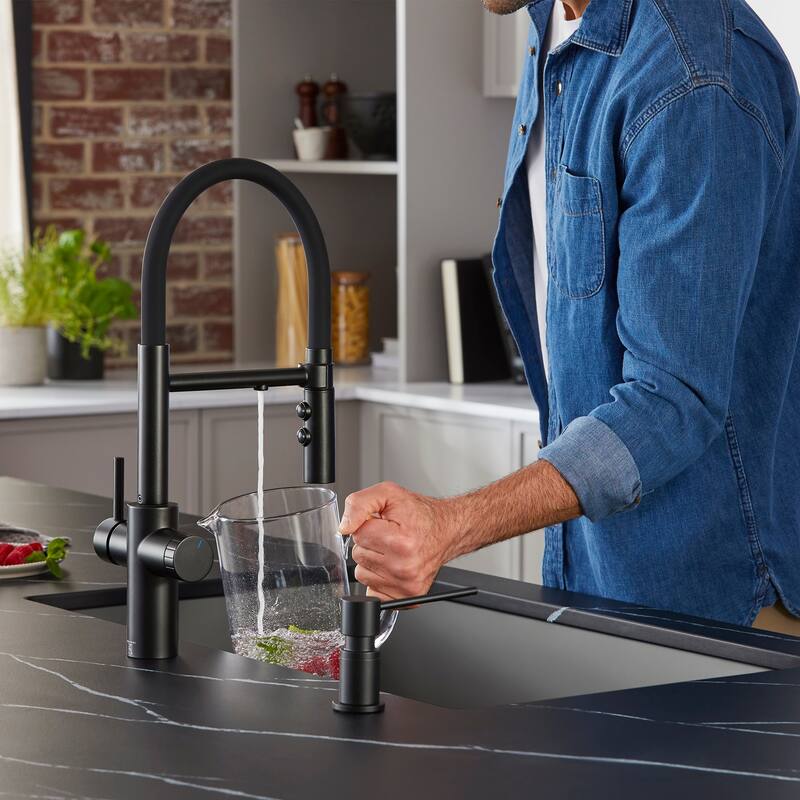 Blanco 442990 Catris Filter-Ready 1.5 GPM Single Hole Pre-Rinse Pull