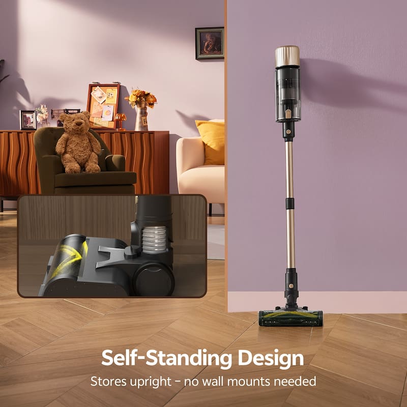 Cordless Vacuum Cleaner Ideal for Carpets and Pet Hair