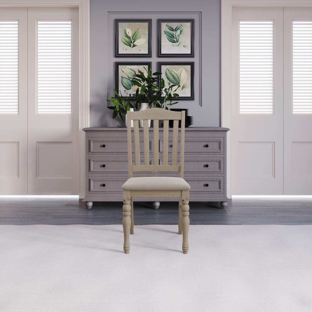 Clayfell 7-Piece Mayfield Dining Set With Turned Legs