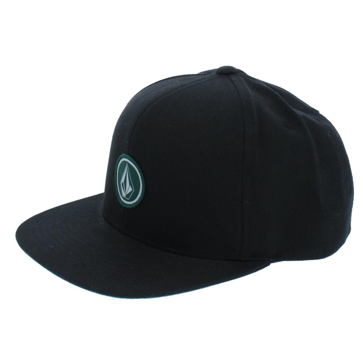 Volcom Mens Snapback Hat Woven Patch