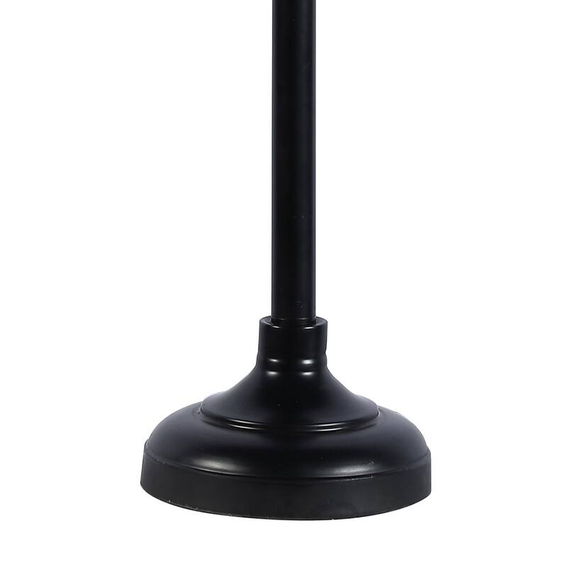 Black Open Frame Torch Table Lamp