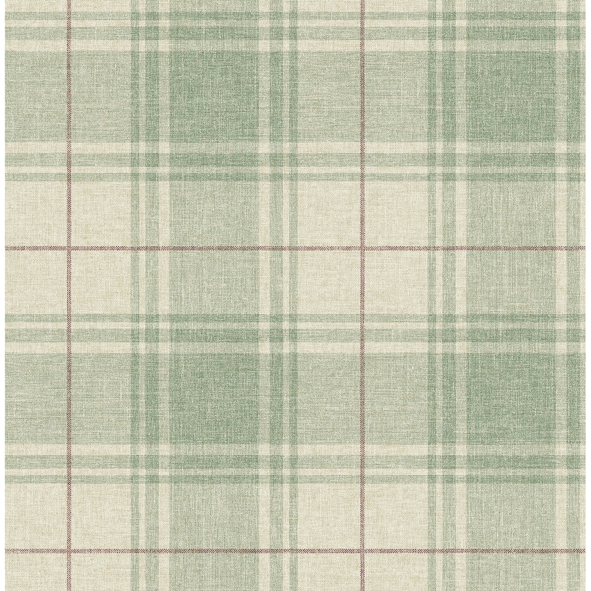 NextWall Linen Cut Plaid Peel and Stick Wallpaper - 20.5 in. W x 18 ft. L