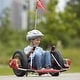 preview thumbnail 23 of 58, 12V Kids Ride On Electric Toy,2WD,16'' exaggerated wheel,Dual handle control for 360 degree flexible steering and rotation