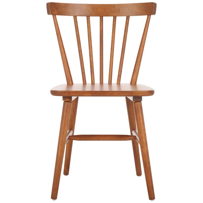 SAFAVIEH Signa Spindle Farmhouse Dining Chair (Set of 2) - 20" W x 20" D x 33" H - 20"W x 20"D x 33"H