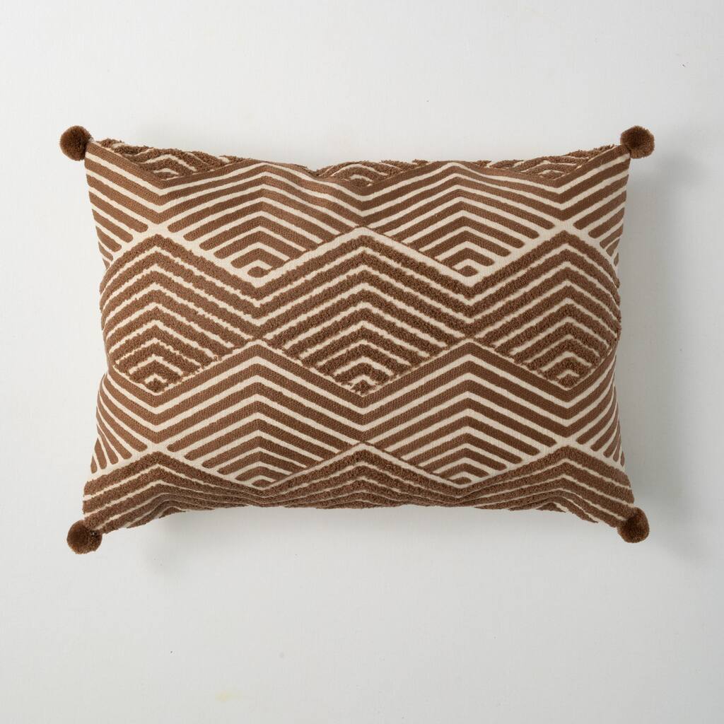 Sullivans Geometric Print Accent Decorative Pillow