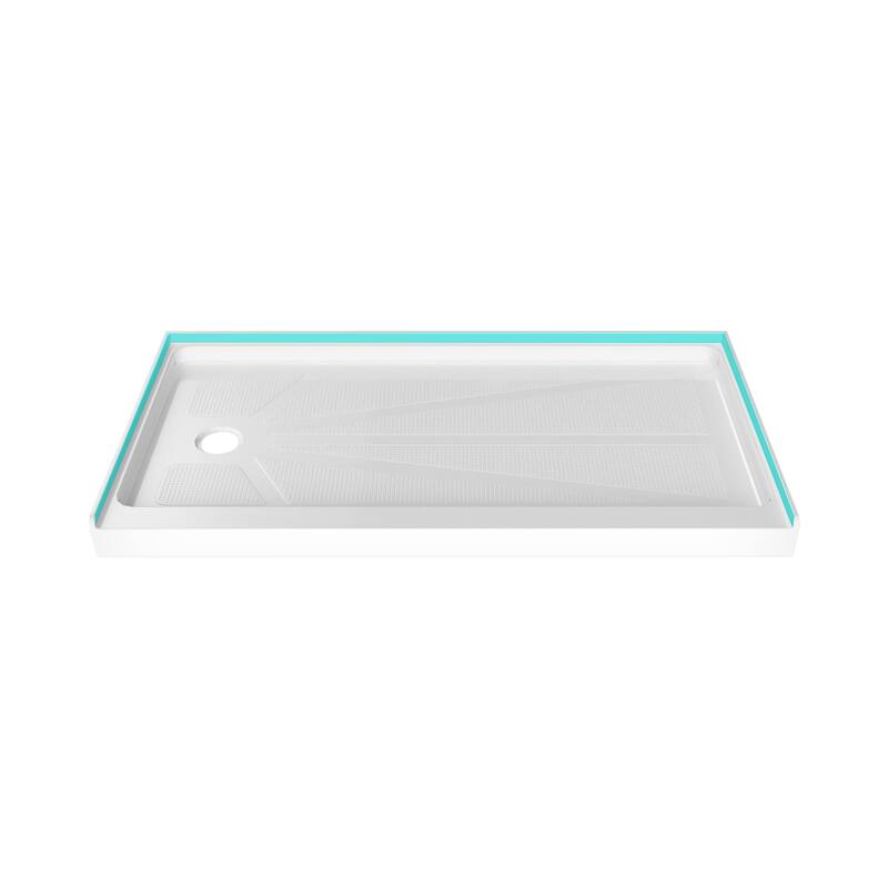 i-Homare 32" X 60" Left Drain Single Threshold Rectangular Shower Base