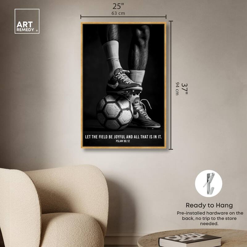 Let the Field be Joyful Canvas by Art Remedy