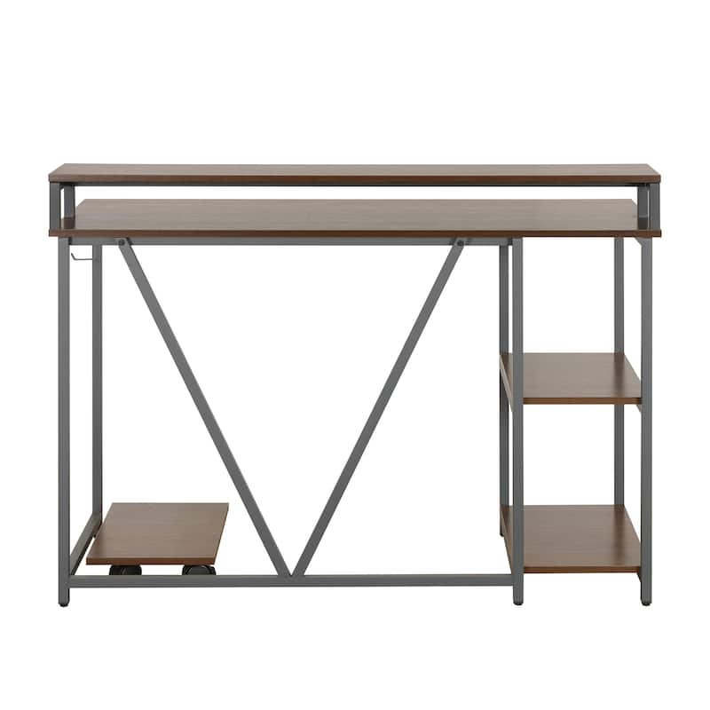 Techni Mobili Industrial Writing Desk Computer Desk Office Deask