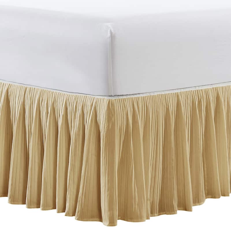 Serenta Pleated Bedskirt 18" Drop