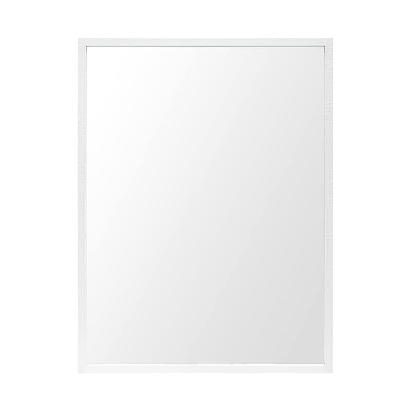HomeRoots 42" White Framed Bathroom Vanity Mirror - 31.50 in. x 41.50 in. x 1.75 in.