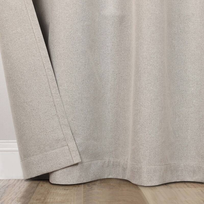 Superior Neal 100% Blackout Grommet Curtains, Set of 2 Panels