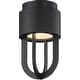 preview thumbnail 1 of 2, Maxim 40680 Quayside VX 6" Wide LED Flush Mount Outdoor Ceiling Black