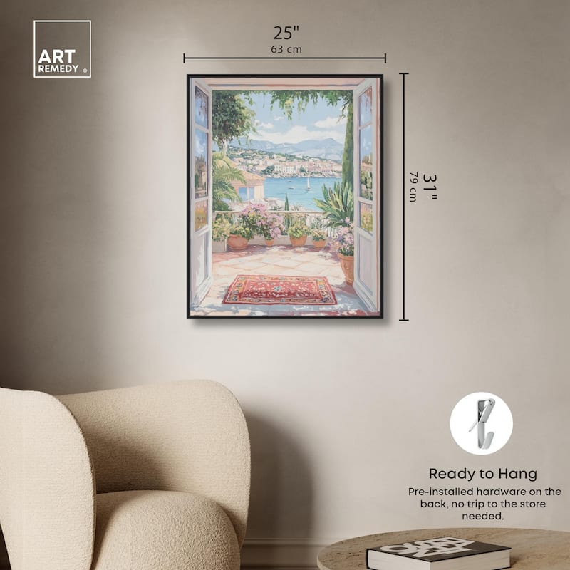 Room with a View Canvas by Art Remedy