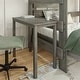 preview thumbnail 16 of 15, Max and Lily Farmhouse Twin over Twin L-Shaped Bunk Bed with Desk