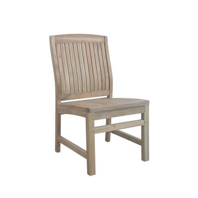 Sahara Teak Outdoor Dining Chair - N/A