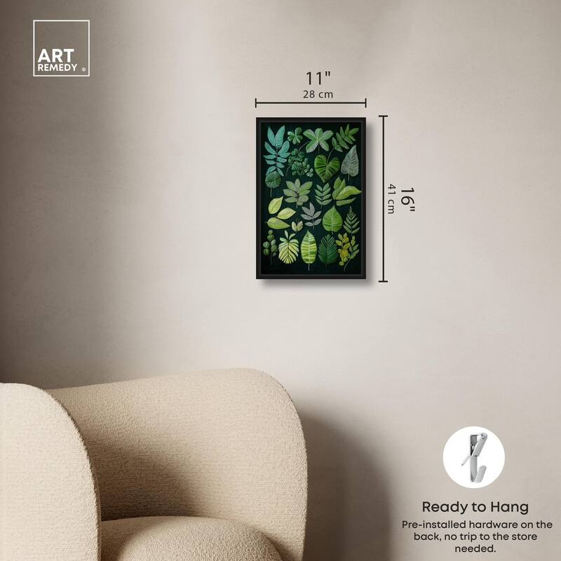 Leaf Library II Canvas by Art Remedy