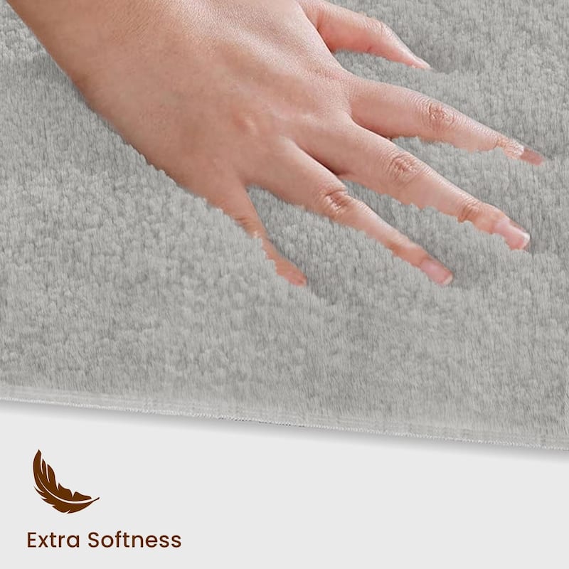 SussexHome Non-skid Ultra-thin Blended Runner Rug - 20" x 59"