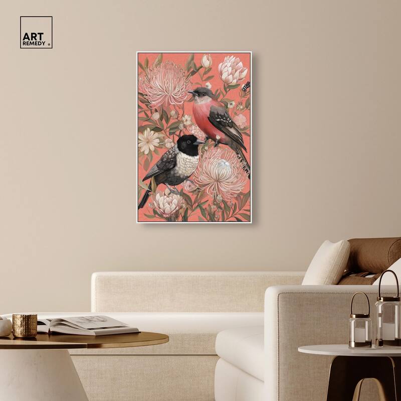 Protea Paradise Canvas by Art Remedy