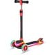 preview thumbnail 27 of 52, 3-Wheel Kids Scooter with Multi-Color Lights on Deck & Wheels – 5-Height Adjustable Handlebar, Red