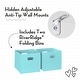 preview thumbnail 10 of 25, RiverRidge Kids Bookshelf and Toy Storage Organizer with 4 Racks and 2 Cubbies for Playroom, Nursery